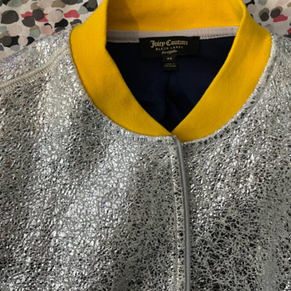 Silver Juicy Couture Bomber - Picture 11 of 14